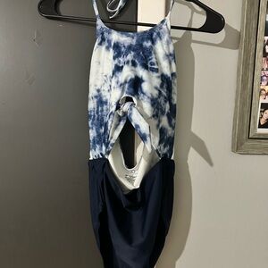 Tie-Dye One Piece Swimsuit